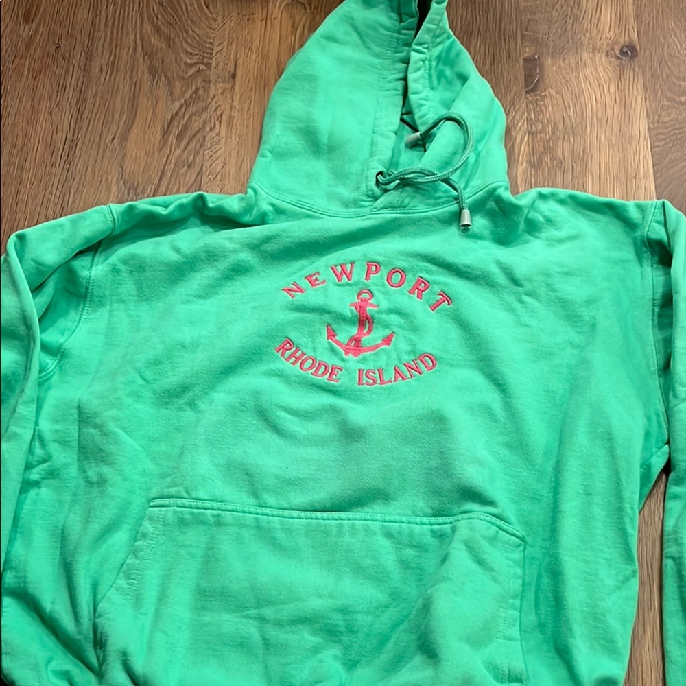 Green Newport Rhode Island Hoodie